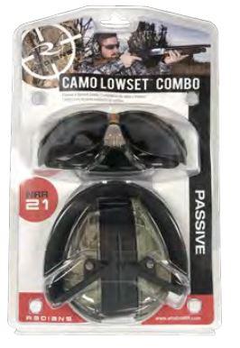 Radians Combo Set -Lowset  Camo EM with Outback Camo Clear Glass
