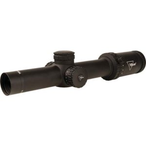 Trijicon Credo 1-6x24 (FFP) 30mm Rifle Scope w/Green MRAD Segment Circle Low Capped Adjusters