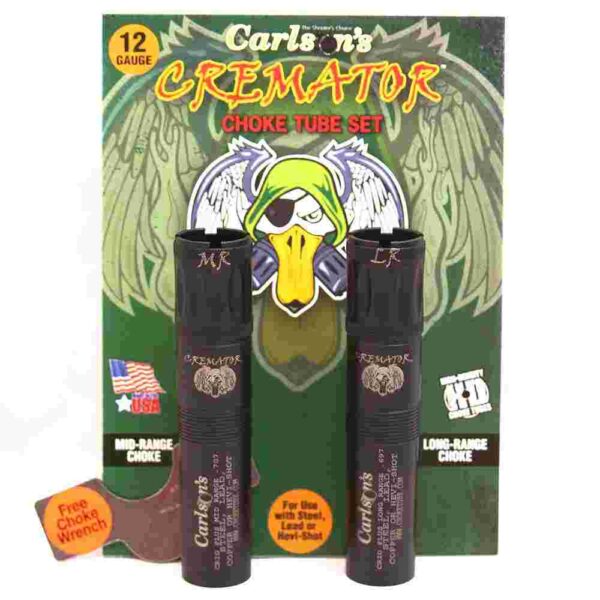Carlson's Cremator Waterfowl Mid and Long Range on Ported Choke Tube for 12 ga Benelli Crio/Crio Plus 2/ct