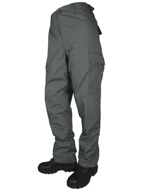 Tru-Spec BDU Basic Pants - 6.5oz. 65/35 Polyester Cotton Rip-Stop Zip Fly Closure Olive Drab 2X-Large
