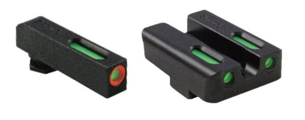 Tritium gun sights for enhanced visibility.
