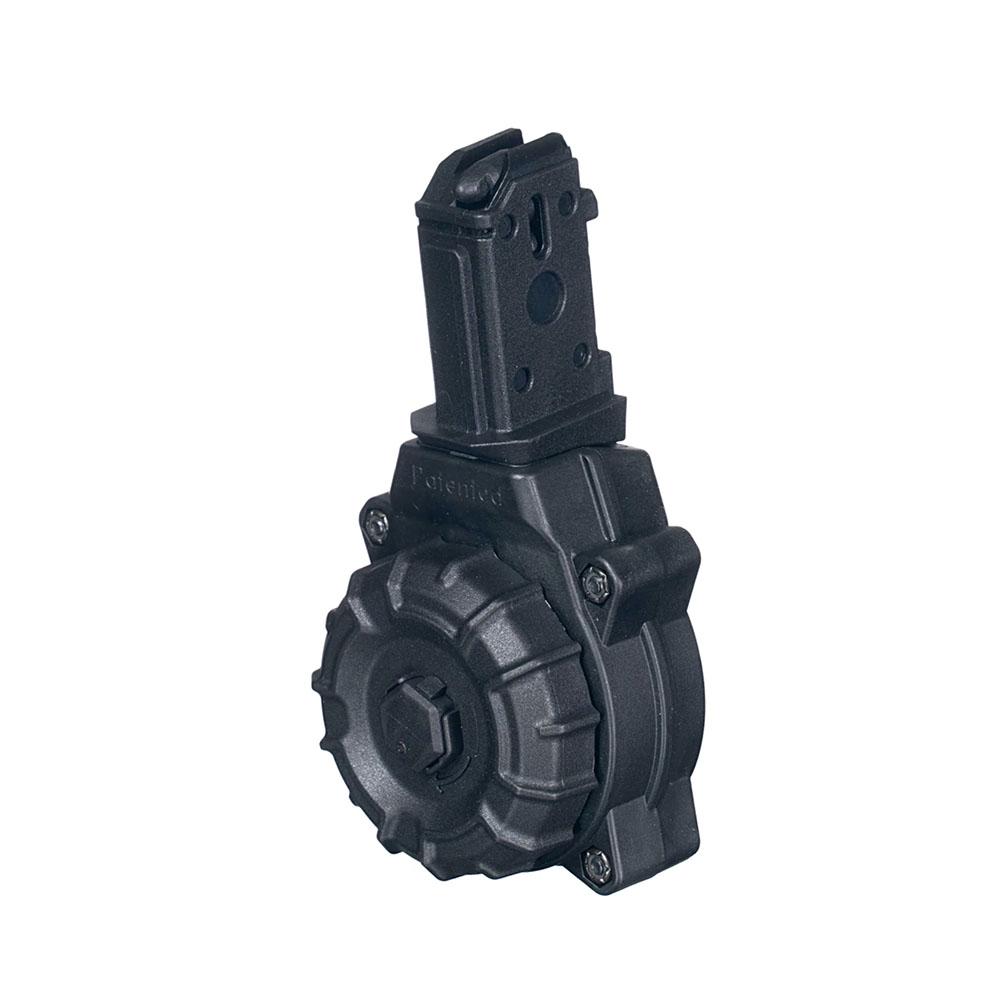 Black industrial rotary switch component