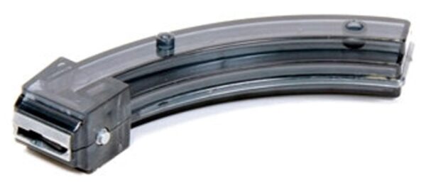 Curved plastic magazine for airsoft gun