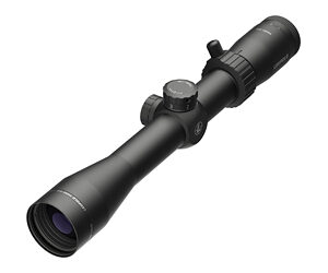 Black rifle scope with adjustment dials
