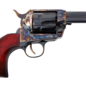 Classic revolver with wooden grip