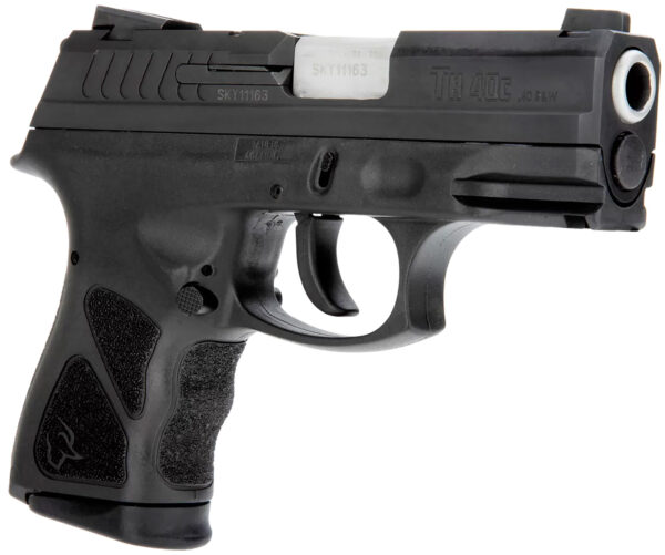 Taurus 1TH40C031 THc  Compact 40 S&W 15+1/11+1 3.54" Matte Stainless Steel, Barrel Matte Black Serrated Slide, Black Polymer Frame w/Picatinny Rail, Black Finger Grooved Polymer Grip, Right Hand