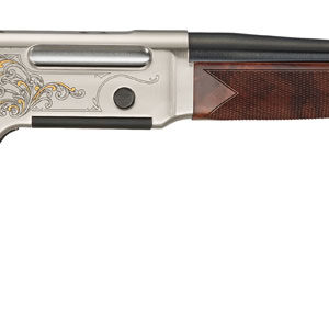 Henry H014D243 Long Ranger Deluxe Full Size 243 Win 4+1 20" Blued Steel Barrel, Engraved Nickel-Plated w/24K Gold Inlay Steel Receiver, American Walnut Stock Right Hand