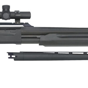 Mossberg 58244 500 Field/Deer 12 Gauge 5+1 3" 28" Vent Rib/24" Slugster Barrels, Blued Metal Finish, Synthetic Dual Comb Stock,  Includes Accu-Set Chokes & 2.5x20mm Scope