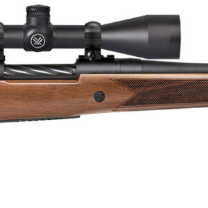 Mossberg 27941 Patriot  270 Win Caliber with 5+1 Capacity, 22" Fluted Barrel, Matte Blued Metal Finish & Walnut Stock Right Hand (Full Size) Includes Vortex Crossfire II 3-9x40mm Scope