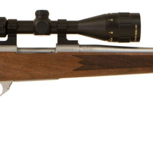 Howa HWH65CTS M1500 Standard Hunter 6.5 Creedmoor 5+1 22" Stainless Steel Threaded Barrel, Stainless Steel Receiver, Fixed Walnut Stock, *Scope Not Included*