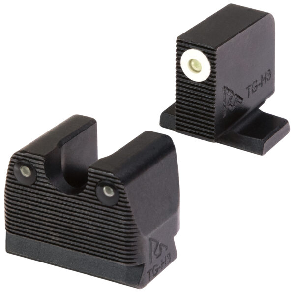 Rival Arms RARA3B231S SIG Sauer 3-Dot Night Sights  Green Tritium White Outline Front Sight-Green Tritium Black Outline Rear Sight