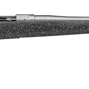 Nosler 40121 M21 6.5 Creedmoor 4+1 22" Barrel, Stainless Steel Nitride Metal Finish, Gray Speckled Black All-Weather Epoxy Stock