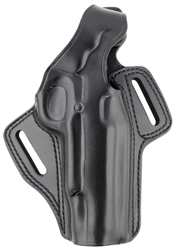 Galco FL212RB Fletch  OWB Black Leather Belt Slide Fits 1911 Right Hand