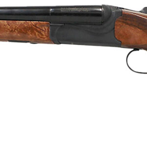 Iver Johnson Arms IJ800-20 IJ800  12 Gauge Break Open 3" 2 Shot 20" Black Side By Side Barrel, Black Steel Receiver, Fixed Walnut Wood Stock, Ambidextrous