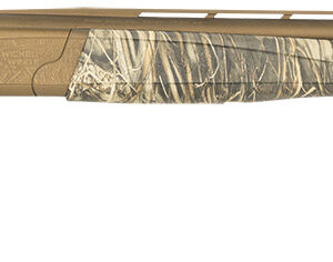Browning 018729205 Cynergy Wicked Wing 12 Gauge 3.5" 2rd 26" Barrel, Burnt Bronze Cerakote Barrel/Camo Design Receiver, Realtree Max-7 Synthetic Stock w/Adjustable Comb & Textured Gripping Surface