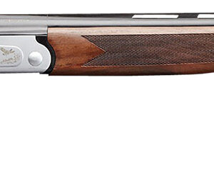 Charles Daly 930343 202 28 Gauge 3" 2rd 26" Blued Vent Rib Barrel, Silver Engraved Receiver, Walnut Wood Fixed Checkered Stock Right Hand