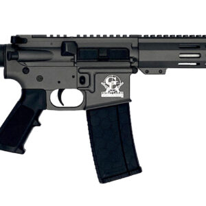 Great Lakes AR-15 5.56 NATO/.223 Rem AR Pistol, 7.5" Barrel, 30+1 Rounds