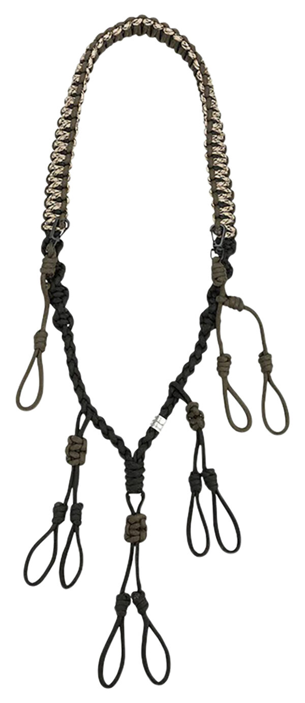 Drake Waterfowl DW7150BKO Callers Lanyard Black/Olive Polypropylene Adjustable