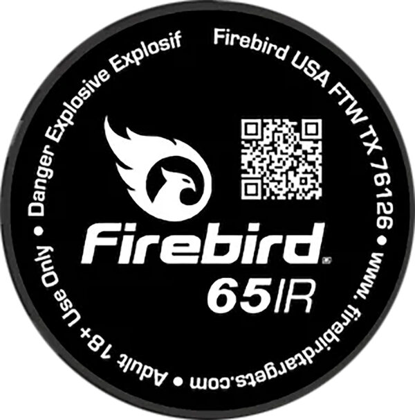 Firebird USA 65IR 65IR  Mount Type Moving Trajectory Static White Smoke Universal Firearm 65mm 10 Targets