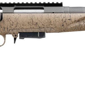 Ruger 46921 American Ranch Gen II 7.62x39mm 5+1 16.10" Cobalt Cerakote Spiral Threaded Barrel, Picatinny Rail Steel Receiver, Flat Dark Earth Splatter Adj Comb Synthetic Stock