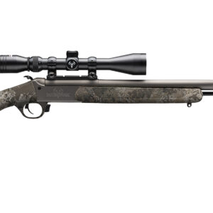 Traditions CR5-843304434 NitroFire VAPR w/Scope 50 Cal 209 Primer 26" Sniper Gray Cerakote Fluted & Tapered Barrel, Drilled & Tapped Receiver, Veil Alpine Fixed Synthetic Stock, 3-9x40mm Duplex