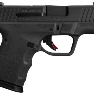 SAR USA SAR9SCBL SAR9 SC  Compact Frame 9mm Luger 12+1 3.30" Black Steel Barrel, Black Serrated Steel Slide, Black Polymer Frame, Black Interchangeable Backstrap Grip