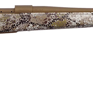 Weatherby VAP256RR4T Vanguard Badlands 25-06 Rem 5+1 24" Burnt Bronze Cerakote #2 Threaded Barrel, Drilled & Tapped Steel Receiver, Badlands Approach Camo Monte Carlo w/Raised Comb Synthetic Stock