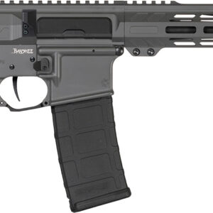 CMMG 30AB20FTNG Banshee MK4 300 Blackout 30+1 8" Black Nitride Medium Taper Threaded Barrel, EML 7" M-LOK Handguards, Tungsten Cerakote Aluminum Picatinny Rail Receiver, CMMG Zeroed Grips