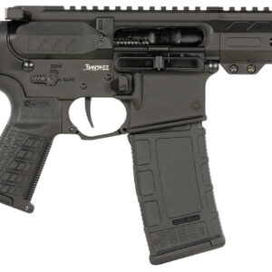 CMMG 30AF20AAB Banshee MK4 300 Blackout 30+1 8" Black Nitride Medium Taper Threaded Barrel, EML 7" M-LOK Handguards, Black Armor Cerakote Aluminum Picatinny Rail Receiver, CMMG Zeroed Grips