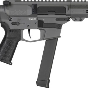 CMMG 99A3B0FTNG Banshee MKGS 9mm Luger 33+1 8" Black Nitride Medium Taper Threaded Barrel, EML 7" M-LOK Handguards, Tungsten Cerakote Aluminum Picatinny Rail Receiver, CMMG Zeroed Grips