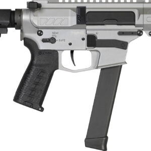 CMMG 99A890FTI Banshee MKGS 9mm Luger 33+1 5" Black Nitride Medium Taper Threaded Barrel, EML 4" M-LOK Handguards, Titanium Cerakote Aluminum Picatinny Rail Receiver, CMMG Zeroed Grips