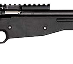 Crickett KSA2150-BLK Precision  Full Size 22 LR Single Shot 16.10" Blued Threaded Bull Barrel, Blued Crickettinny Rail Steel Receiver, Black Synthetic Adj LOP Stock