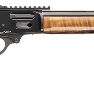 Smith & Wesson 14079 1854  44 Rem Mag 9+1 19.25" Black PVD Threaded Barrel, Black PVD Picatinny Rail Stainless Steel Receiver, Fixed Satin Walnut Stock, Large Loop