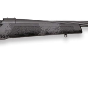 Weatherby MLW01N7MMRR8B Mark V Live Wild 7mm Rem 3+1 26" Spiral Fluted Barrel 2" Muzzle Brake Black w/Gray Sponge Pattern Accents