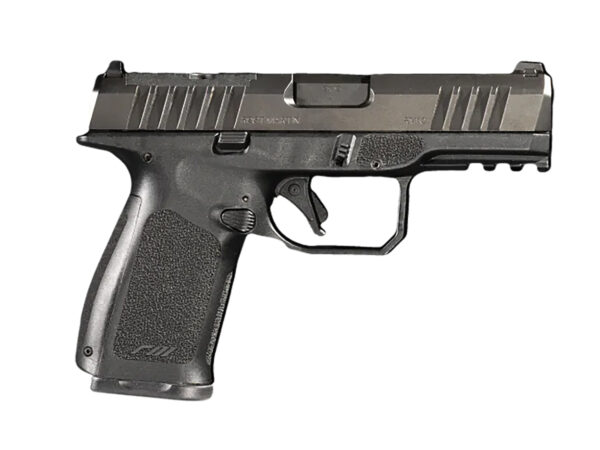 Rost Martin RM1CBLKOSP10CA RM1C  9mm 10rd 4" Black Tenifer Optic Ready/Serrated Black Frame RGT Grip