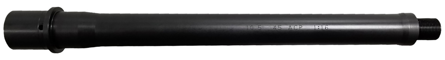 Stern Defense 00645ACPBARREL105INCHD   45 ACP 10.50" Black Melonite 4150 Chrome Molly Steel Barrel
