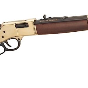 Henry H006M327 Big Boy Classic Full Size 327 Federal Mag 10+1 20" Blued Octagon Barrel, Polished Brass Receiver, American Walnut Stock Right Hand