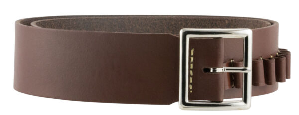 Hunter Company 1451L Cartridge Belt  Antique Brown Leather 45 Cal 25rd Pistol 40-45"