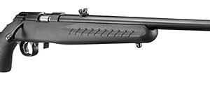 Ruger American .22 LR Bolt-Action Rifle, 22" Barrel, 10+1 Rounds, Satin Blued