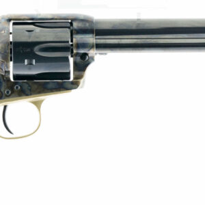 Taylors & Company 550851 Ranch Hand  45 Colt (LC) Caliber with 7.50" Blued Finish Barrel, 6rd Capacity Blued Finish Cylinder, Color Case Hardened Finish Steel Frame & Walnut Grip