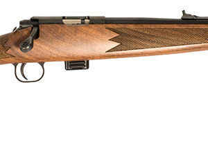 Crickett KSA20020 Model 722 Classic Youth 22 LR 7+1 20" Blued Button-Rifled Target Barrel & Steel Receiver, Fixed Front/Adjustable Rear Sights, Walnut Stock w/13.50" LOP, Rebounding Firing Pin Safety