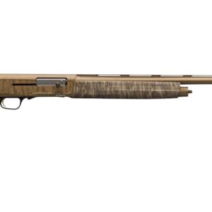 Browning A5 Wicked Wing 12 Gauge 26" shotgun with Mossy Oak Bottomland synthetic stock and burnt bronze finish