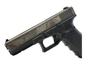 GLOCK 17 GEN4 9MM 17RD BLK ENGRAVED