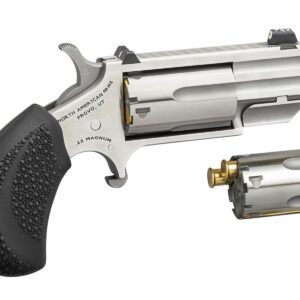 NORTH AMERICAN ARMS PUG 22MAG/22LR 1" SS CONV NS