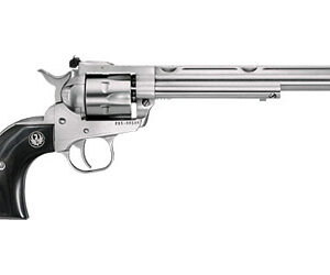 Ruger SNGL-Six .22 LR Revolver, 7.5" Barrel, 6 Rounds, Stainless