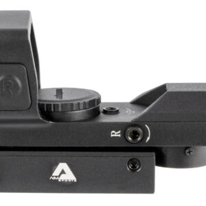 Aim Sports RT503F Full-Size Reflex Sight  Matte Black 1x33mm Red/Green Multi Reticle