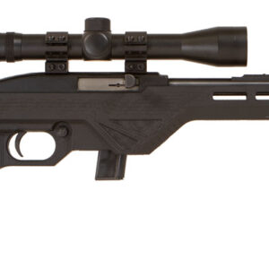 Citadel CIT22LRBMM Trakr  Full Size 22 LR 10+1 18" Blued Steel Barrel, Black Steel Receiver, Black Synthetic Stock, Nikko Stirling Mountmaster