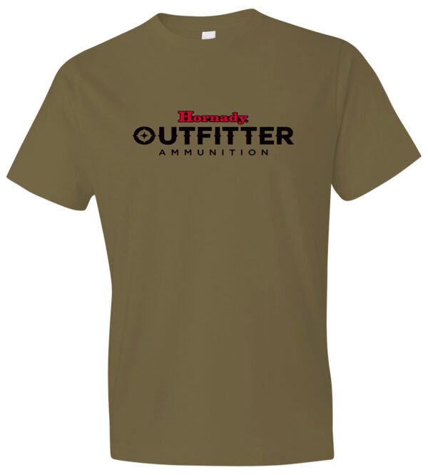 Hornady Gear 31365 Big Buck  Coyote Brown, Cotton Short Sleeve, Semi-Fitted, 2XL