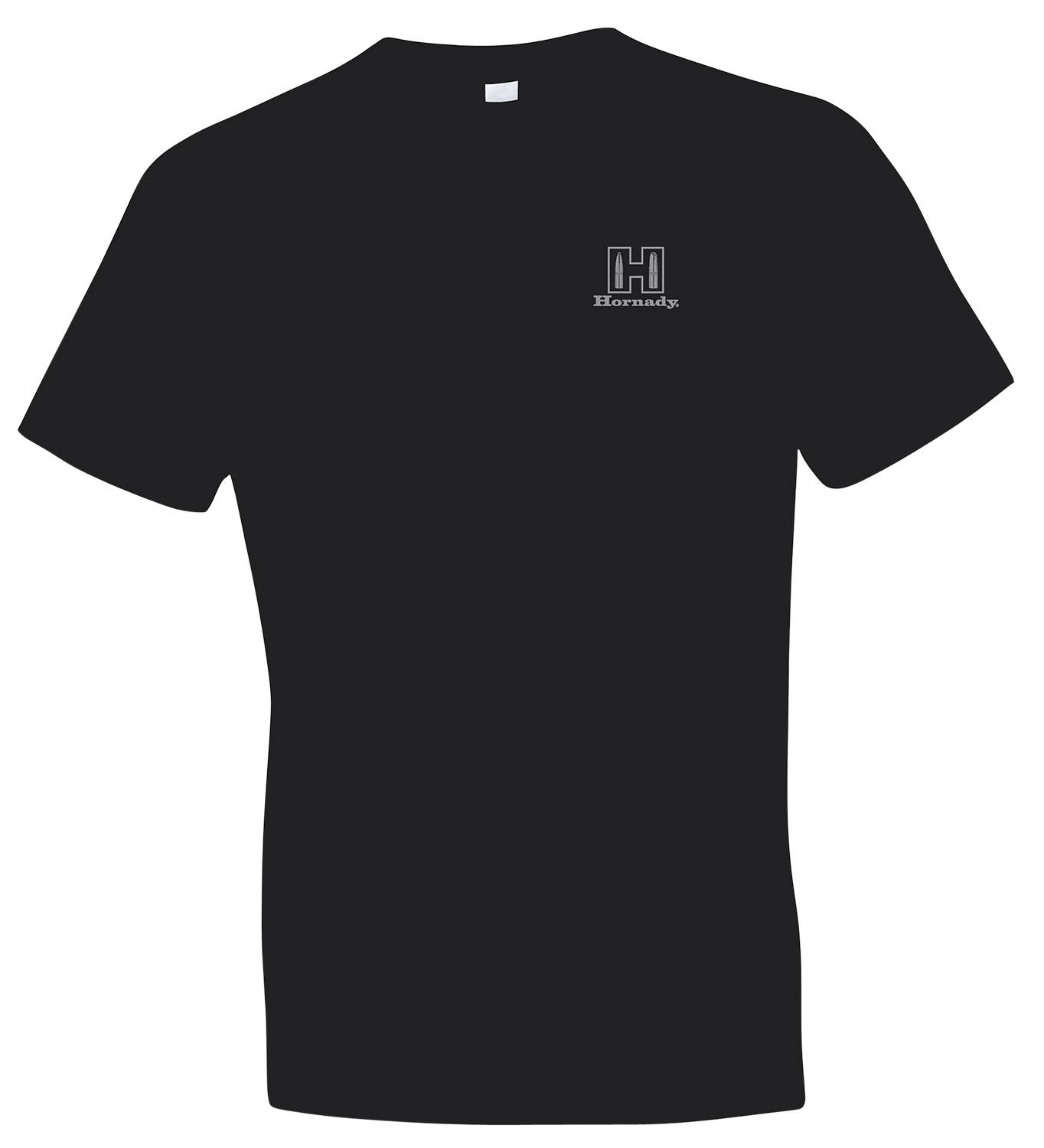 Hornady Gear 30122 Fueled By Hornady  Black Cotton, Short Sleeve Semi-Fitted Medium