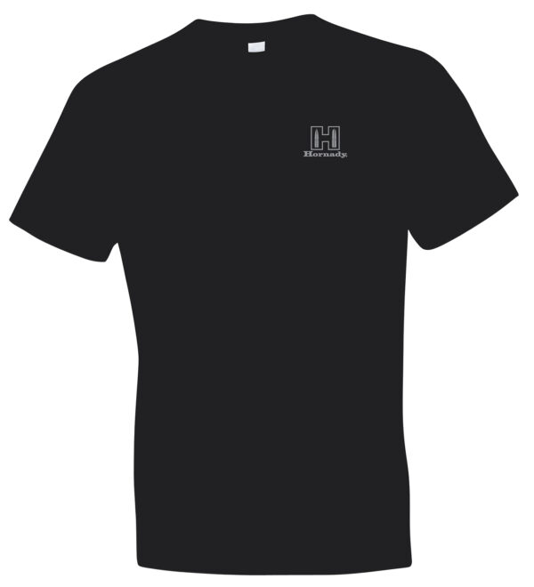 Hornady Gear 30125 Fueled By Hornady  Black Cotton, Short Sleeve Semi-Fitted 2XL